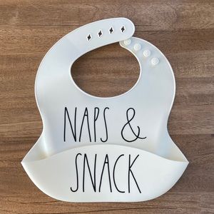 Rae Dunn baby silicone bib